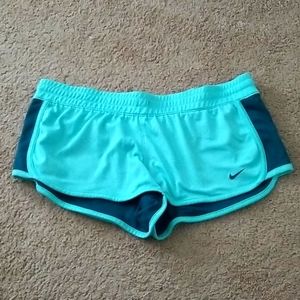 Nike Large Turquoise athletic shorts